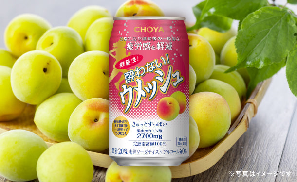 CHOYA「酔わないウメッシュ」350ml×24本の通販｜Kuradashiでフードロス