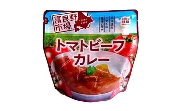 富良野市場「トマトビーフカレー」200g×20袋