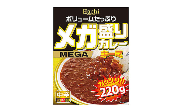 ハチ食品「メガ盛りカレー キーマ 中辛」