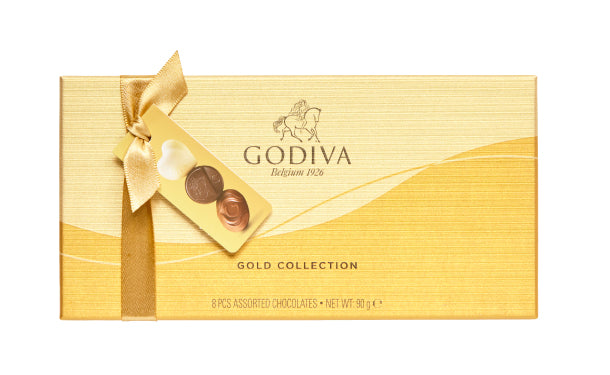 GODIVA「ゴールドコレクション（8粒）」90g×2箱