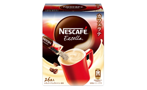 ネスレ「ネスカフェ エクセラ スティックコーヒー」26本入×12箱