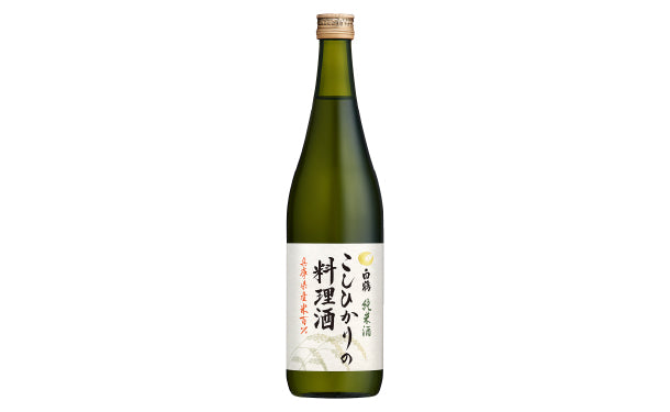 白鶴「こしひかりの料理酒 純米酒」720ml×6本の通販｜Kuradashiで