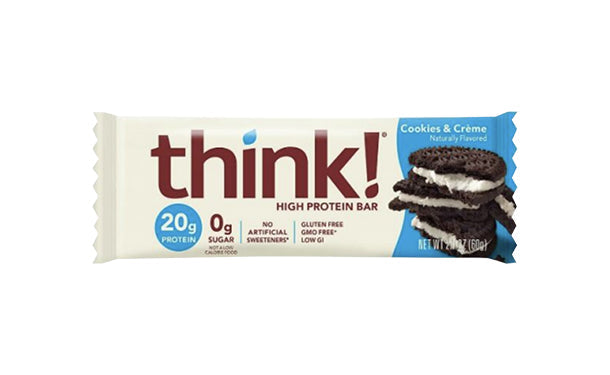 「think！ プロテインバー クッキー＆クリーム」60g×14本