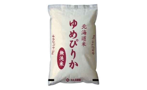 新米「北海道産 ゆめぴりか 無洗米」5kg×1袋