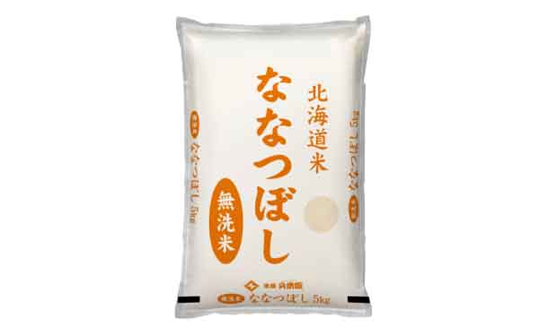 令和5年産「北海道産 ななつぼし 無洗米」5kg×4袋