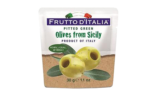 フルットディタリア「グリーンオリーブ種抜き」30g×40袋
