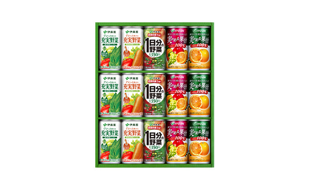 伊藤園「実のある果汁＋野菜ジュースギフト」YMK-20G×3箱の通販｜Kuradashiでフードロス・食品ロス削減！