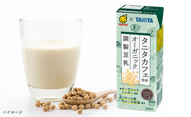 マルサンアイ「タニタカフェ監修 オーガニック調製豆乳」200ml×48本