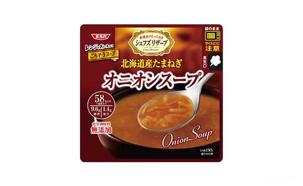 SSK「レンジでおいしいごちそうスープ オニオンスープ」150g×20袋