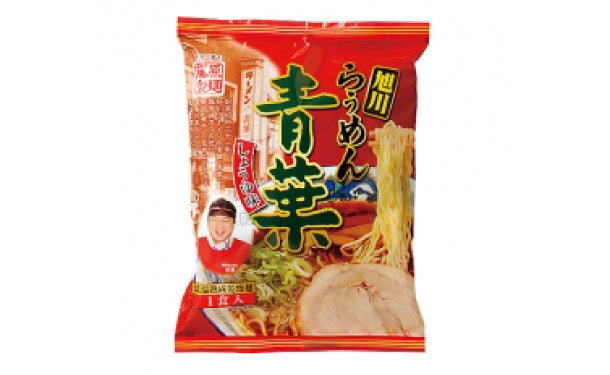 藤原製麺「旭川らぅめん青葉しょうゆ味」114g×20袋