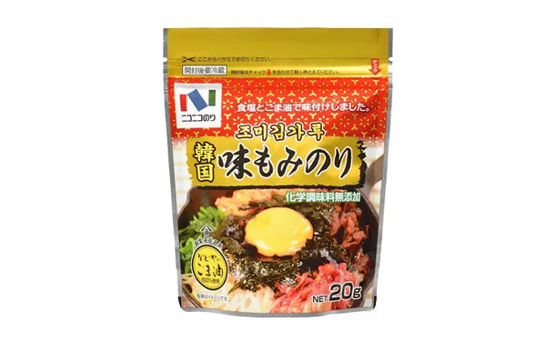 ニコニコのり「韓国味もみのり」20g×30袋
