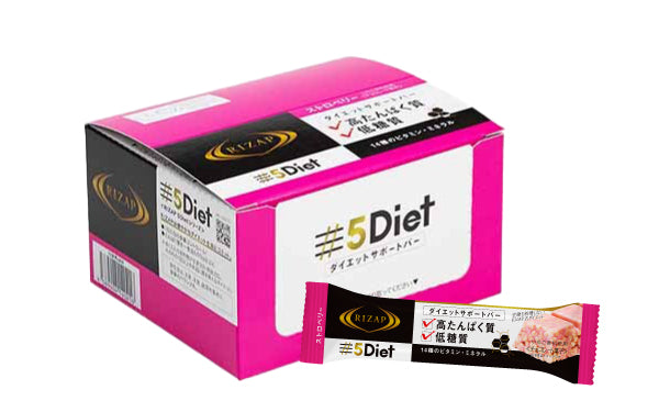 RIZAP「5Diet サポートバー（ストロベリー）」30g×36本の通販