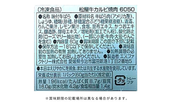 松屋「牛カルビ焼肉」60gのお得通販｜Kuradashi(クラダシ)でフードロス