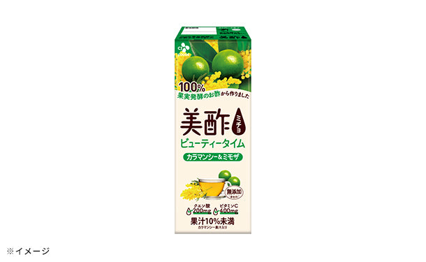 美酢「ビューティータイム カラマンシー＆ミモザ」200ml×48本の通販