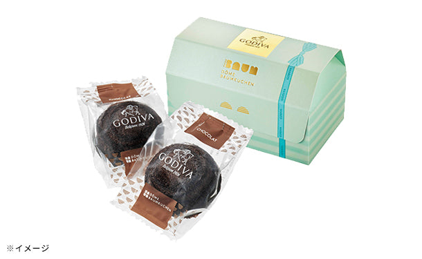 GODIVA「ドーム バームクーヘン ショコラ（2個入）」5箱