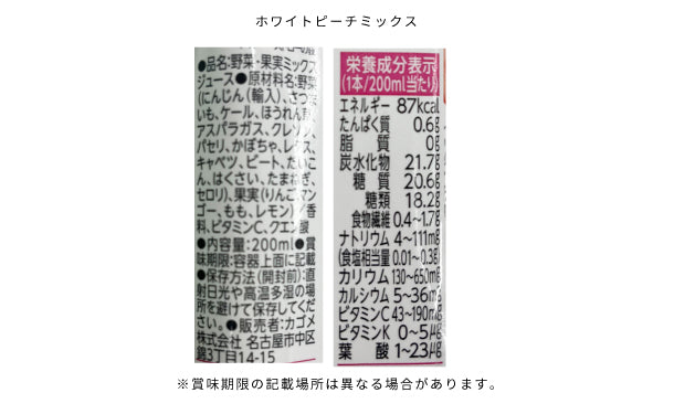 カゴメ「潤い日和」200ml×32本