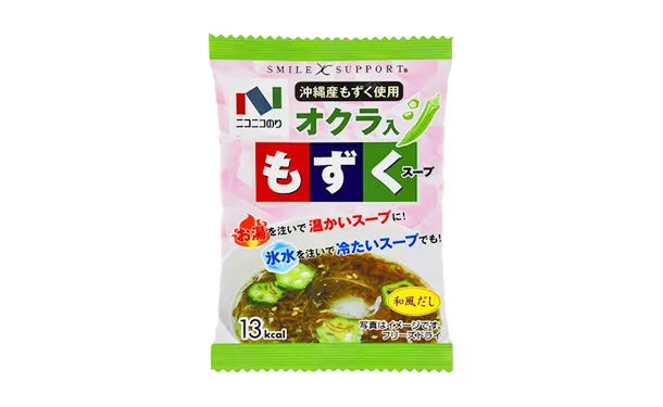 ニコニコのり「オクラ入もずくスープ」40袋の通販｜Kuradashiでフードロス・食品ロス削減！